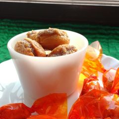 A picture of Masala Kharek (spiced dried dates).