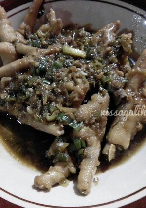 Foto resep Ceker ayam rawit ijo lada hitam