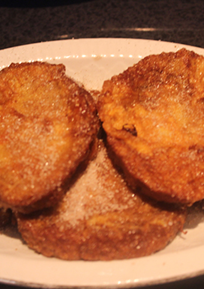 Una foto de Torrijas de vino dulce