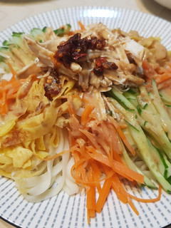 嘉義風美乃滋涼麵 的食譜成品照片