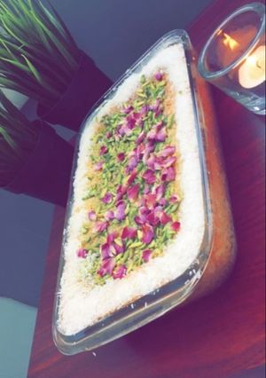 صورة لوصفة بسبوسه لذيذه و سهله 😋