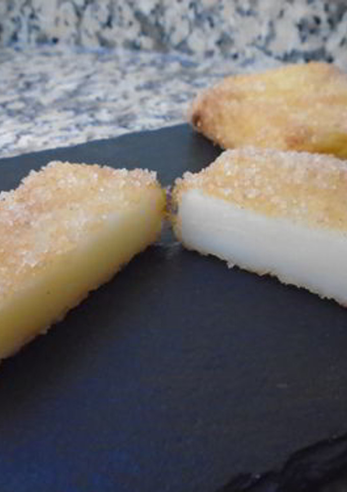 Una foto de Leche frita