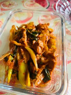 รูปของ ผัดพริกแกงหมูใส่พริกหยวก