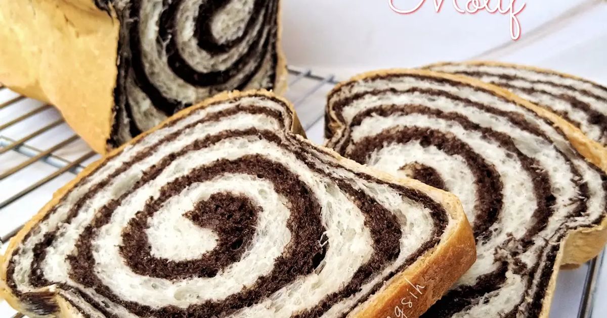 Resep Roti Tawar Motif oleh Ika Sulistianingsih - Cookpad