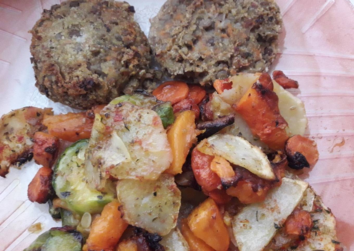 Medallones de lentejas