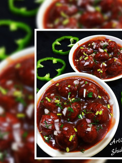 वेज ग्रेवी मंचूरियन (veg gravy manchurian recipe in Hindi) रेसिपी मुख्य फोटो