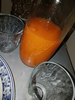 A picture of Carrot Orange juice.
