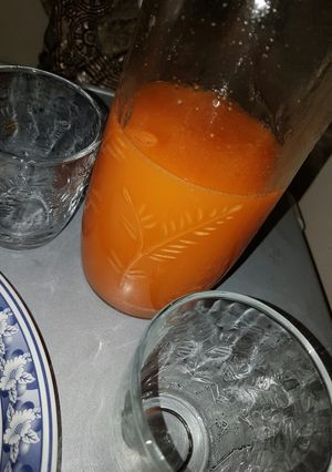A picture of Carrot Orange juice.