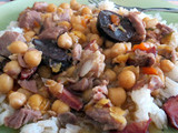 Grãozada com carnes de porco