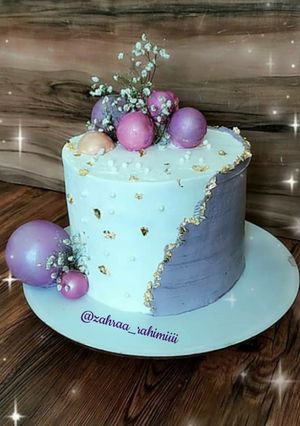 عکسی از دستور کیک دیروزم