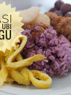 Foto resep Nasi Uduk Ubi Ungu