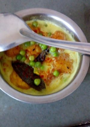A picture of Bhajiya curry.