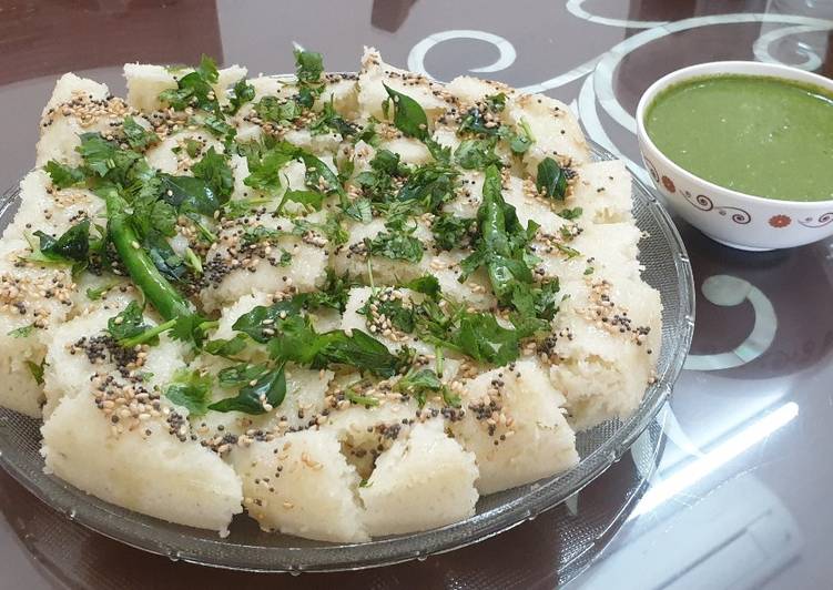 Simple Way to Make Award-winning Suji Dhokla