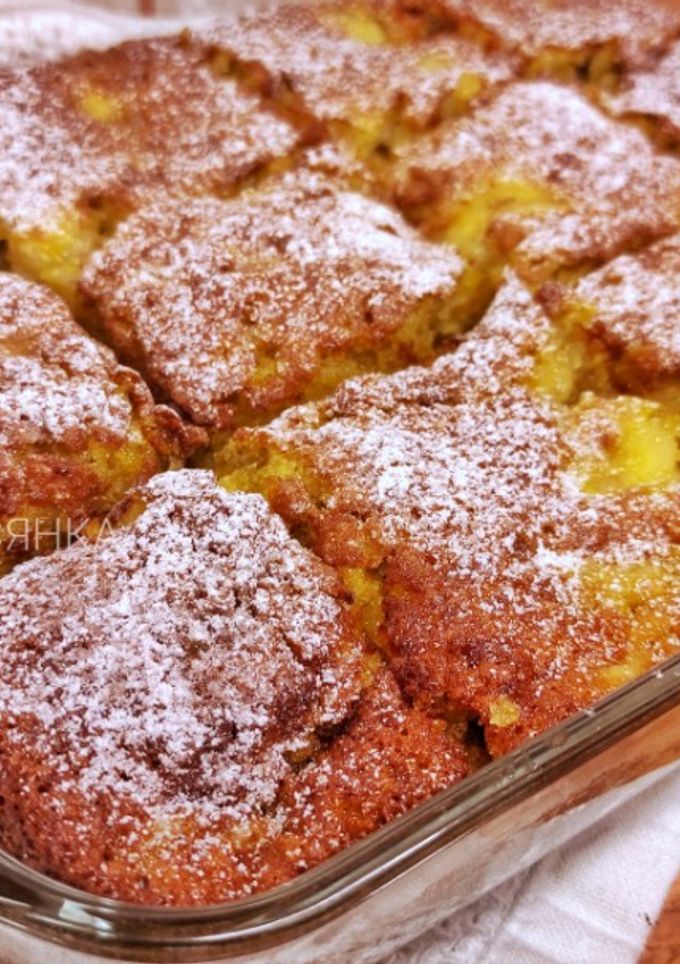 Фото 🍌 Банановий пиріг | Banana pie | Швидкий десерт.