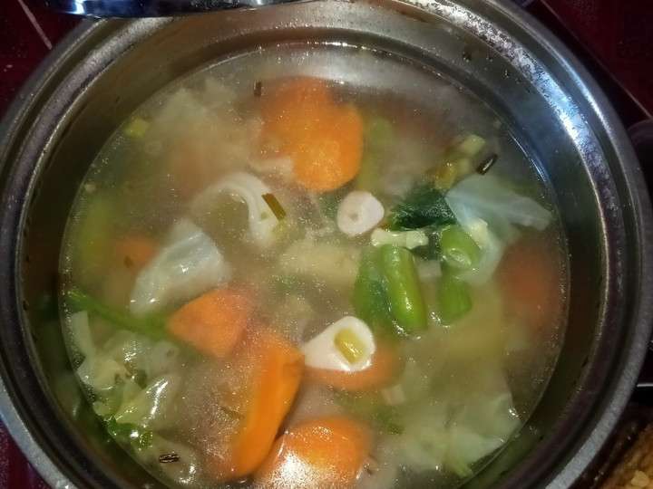 Yuk intip, Resep termudah bikin Sop Sayur Keluarga yang sempurna