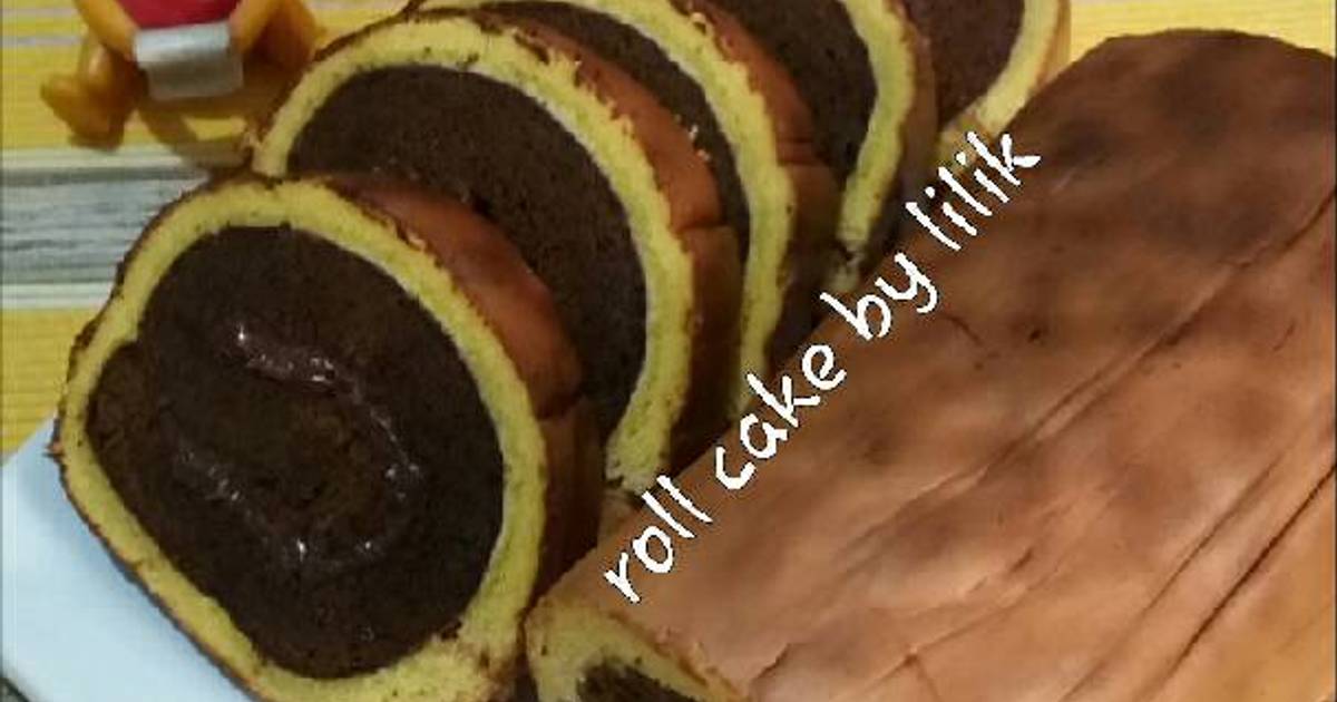 Resep Roll cake oleh Lilik indrawati Cookpad