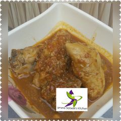 A picture of Chicken pepper soup.