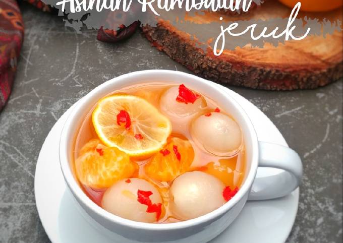 Tutorial Masakan Resep (204) Asinan Rambutan & Jeruk