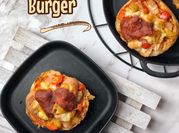 Gambar burger ayam
