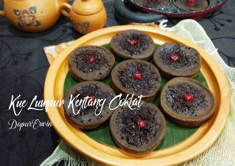 Resep masakan Kue Lumpur Kentang Coklat | Cara Masak Kue Lumpur Kentang Coklat Yang Enak dan Simpel