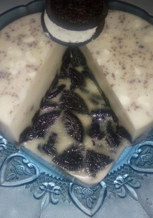 Foto resep Puding susu oreo