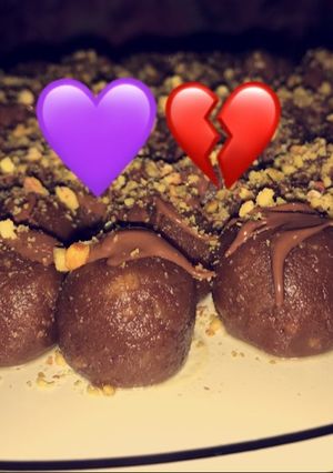 صورة لوصفة كرات النوتيلا 🍫