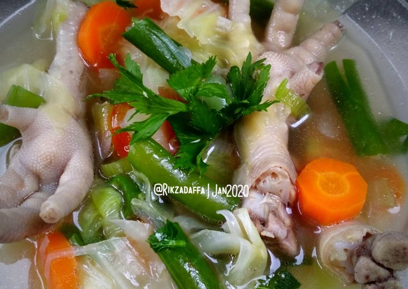 Sayur Sop Ceker