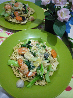 Foto resep I Fu Mie Capcay Udang