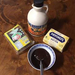 A picture of California Farm Fresh Maple Syrup Barbecue Sauce.