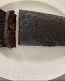 Budín de algarroba y coco