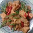 Tumis Buncis Tahu Pedas