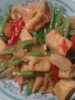 Foto resep Tumis Buncis Tahu Pedas