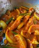 Sweet & sour lemon pickles (instant recipe)