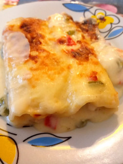 Una foto de Canelones de atún en escabeche