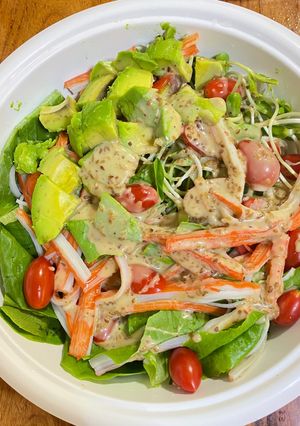 A picture of Imitation Crab Salad.