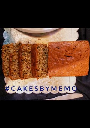 A picture of Moist and yummy banana cake #CAKESBYMEMO #bakingwithfruits.