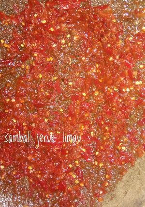 Foto resep Sambal Jeruk Limau