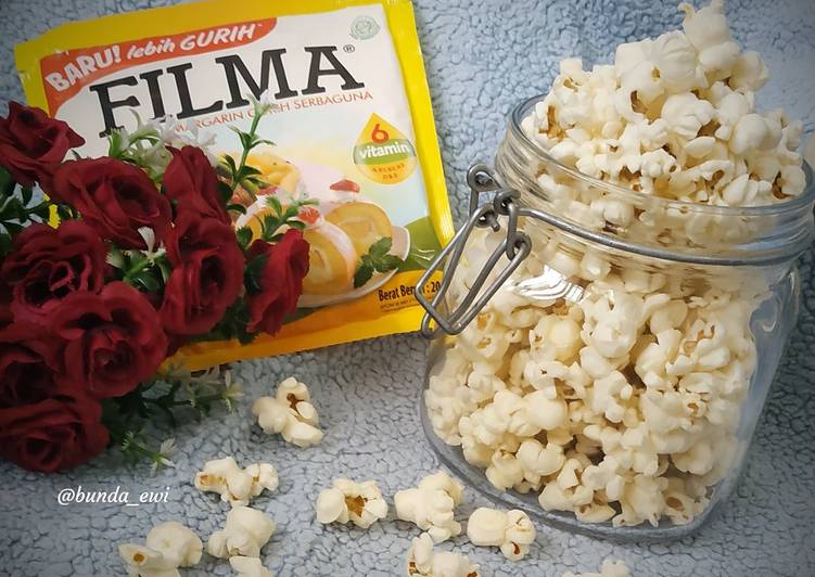 Popcorn gurih super simpel