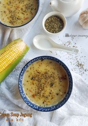 Foto resep Cream Soup Jagung ala kfc