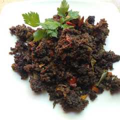 A picture of Asam manis pekasam baby ikan gabus/haruan.