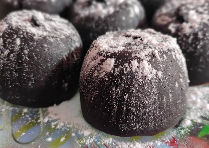 Choco lava cake lumer (kukus)