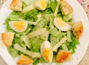 A picture of Caesar Salad.