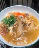 Bánh canh gà nấm :):)