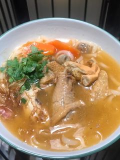 Hình của món Bánh canh gà nấm :):).