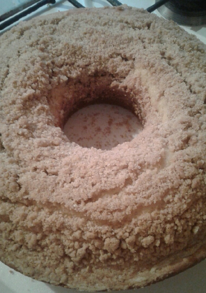 Una foto de Torta fácil con cubierta crocante