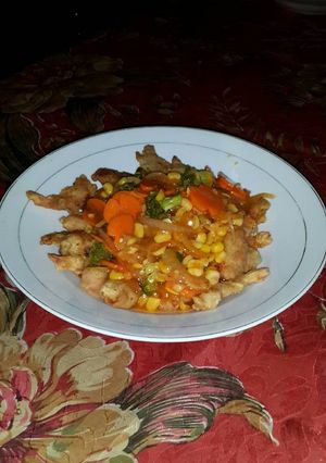 Foto resep Udang krispi adam manis