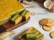 Gambar kek lapis sarawak hijau