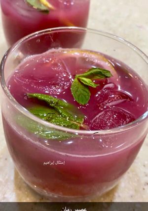 صورة لوصفة عصير رمان