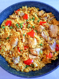 Φωτογραφία της συνταγής Paella de pollo (Παέγια κοτόπουλο)