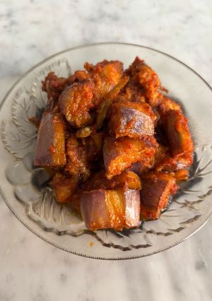 Foto resep Sambal Terong Teri balado